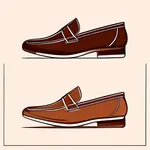 comfortable brown loafers image